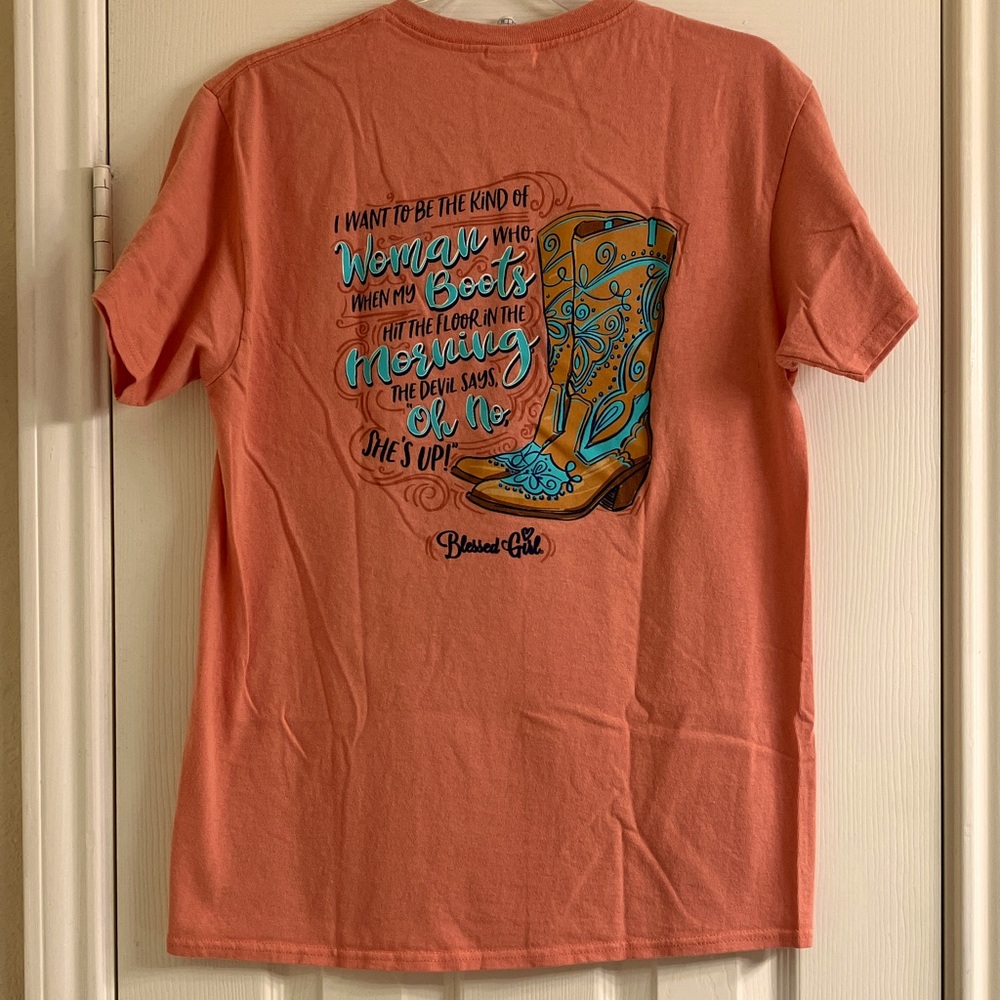 Delta Coral Short Sleeve Tee